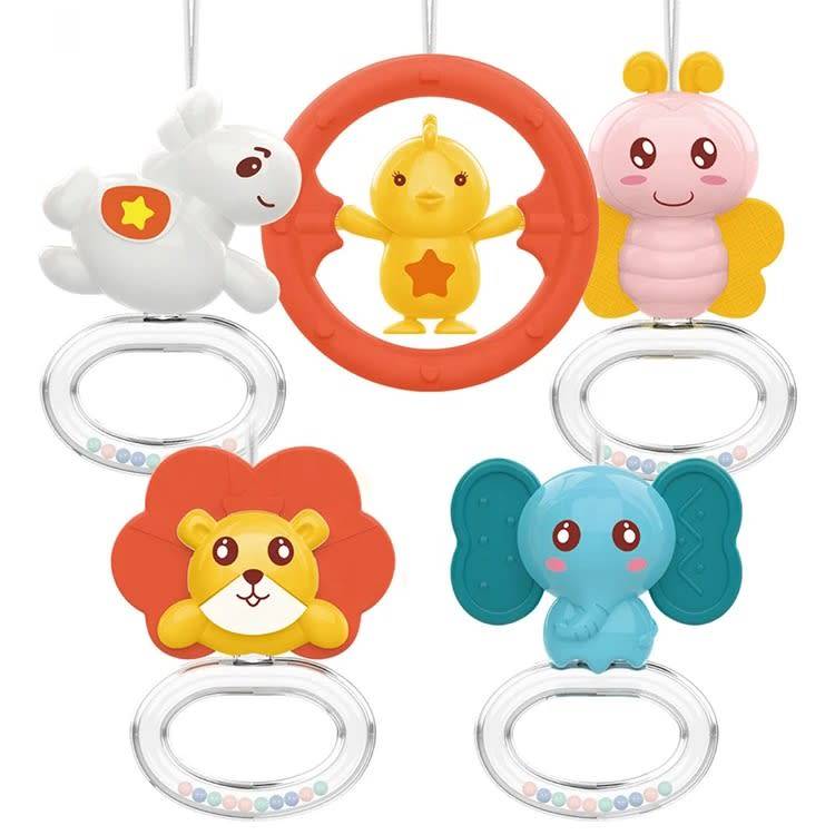 Cot Bedding Baby Cot Mobile with Music and Light, Baby Mobile with